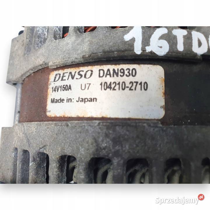ALTERNATOR Volvo S40 II V50 Ford Focus TDCI Układ elektryczny, zapłon Chełm