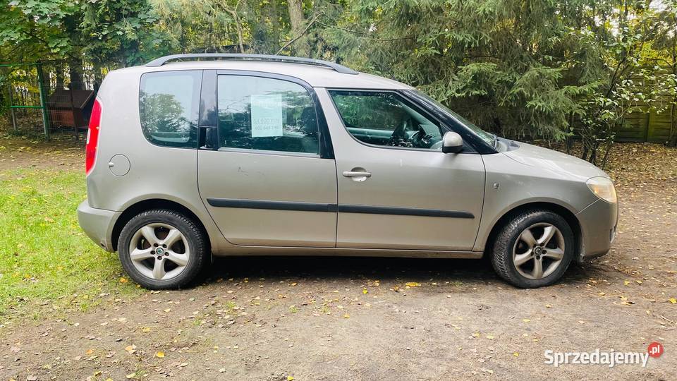 Skoda Roomster 14 PB LPG bezwypadkowa nowości w wspomaganie kierownicy Łódź