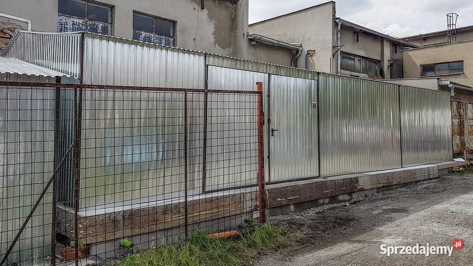 Blaszana montowana hala 126m ocynkowana Kraków