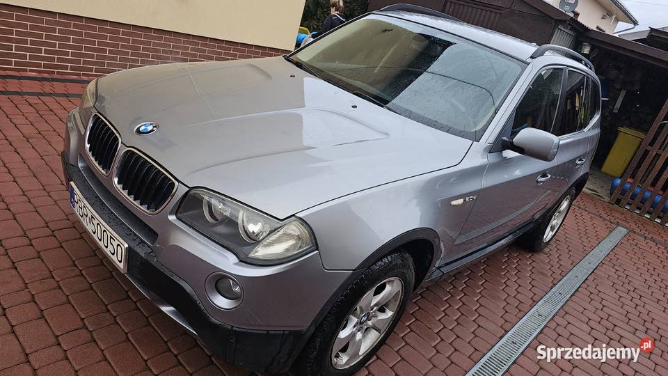 BMW X3 E83 20 2008r D 163 4x4 Aut Skóra z Belgii Zarszyn