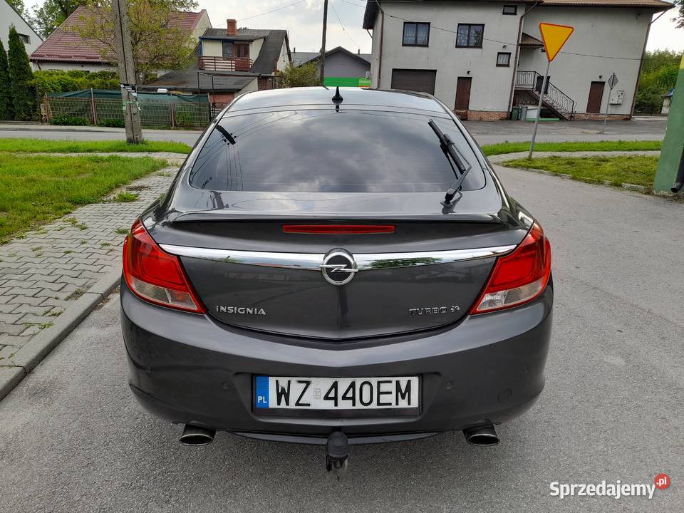 Opel Insignia Sport 20 turbo z gazemnapęd 4x4 266km Siedliszcze-Osada sprzedam