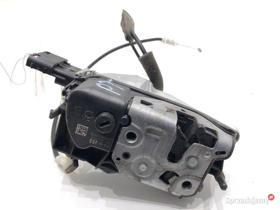 ZAMEK DRZWI PRAWY TYŁ PEUGEOT 508 I