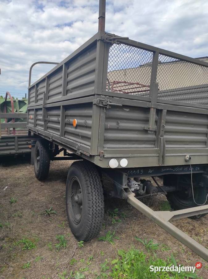 Przyczepa D46 45 T z Wojska Ostrowiec Świętokrzyski