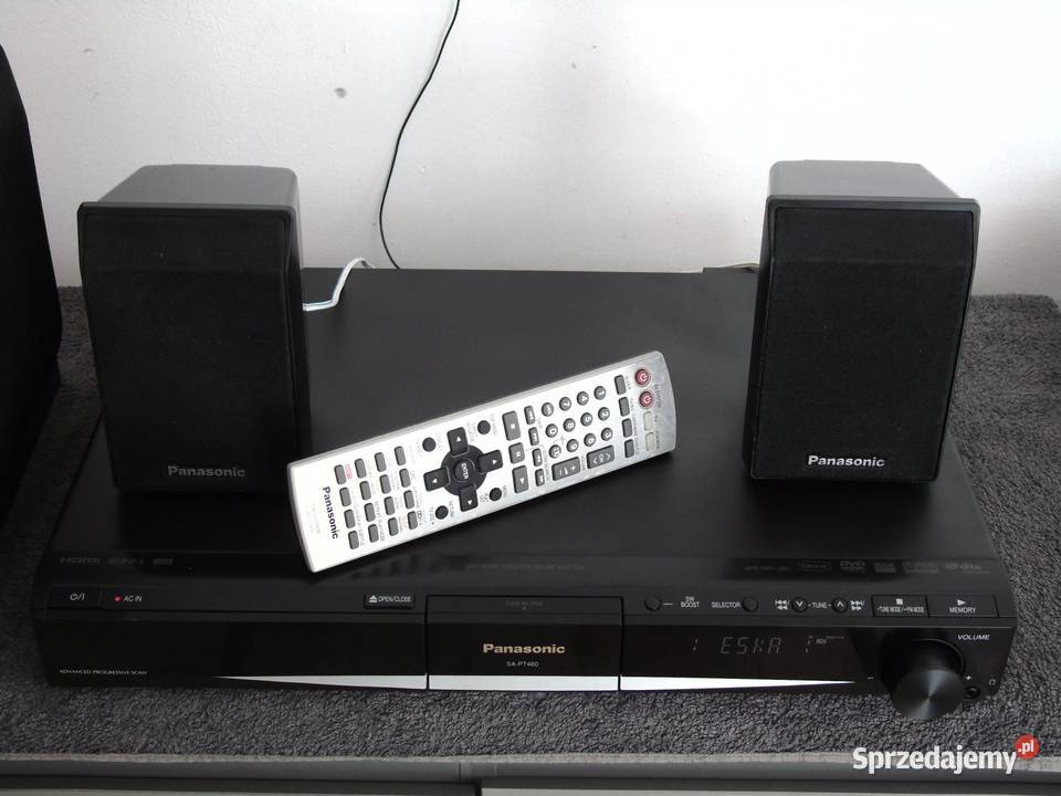 Amplituner Panasonic pilot USB mp3 CD RDS kol