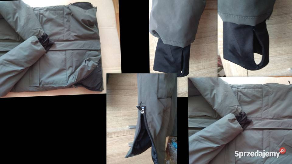 Opis Płaszcz oieplany ZARA w kolorze ZIELONYM śląskie Katowice