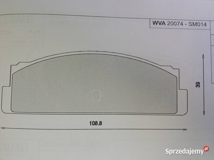 Klocki hamulcowe kpl tył FIAT 124 124 SPIDER 125 warmińsko-mazurskie Olsztyn