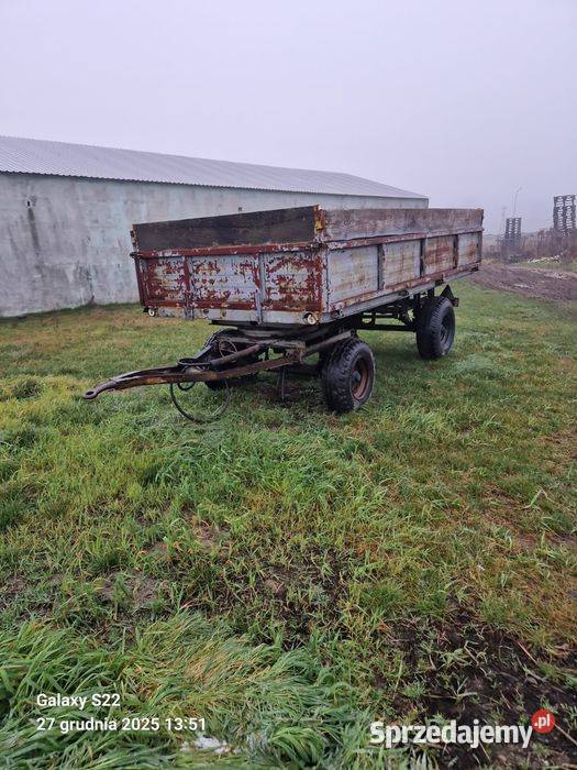 przyczepa AUTOSAN ubespieczona zarejestrowana podkarpackie Markuszowa