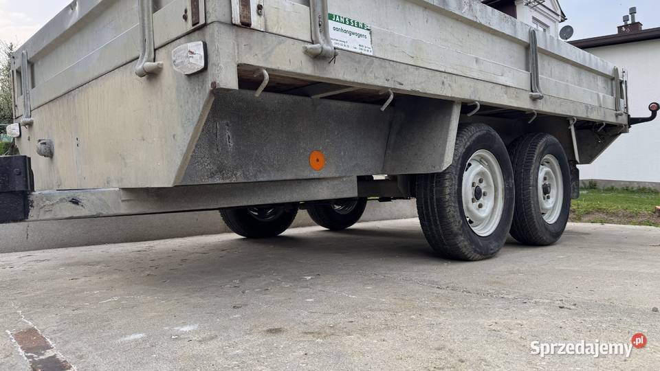 Przyczepa ciężarowa dwuosiowa DMC 2000 podkarpackie Klimkówka