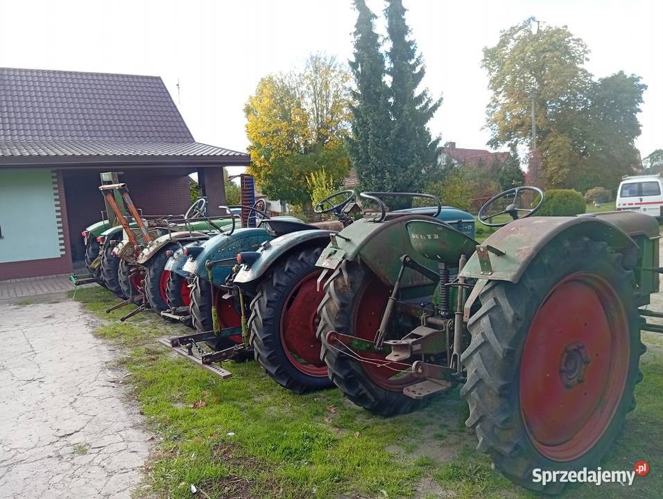 Traktory Hanomag 4 1957 1963r Deutz i John Deere