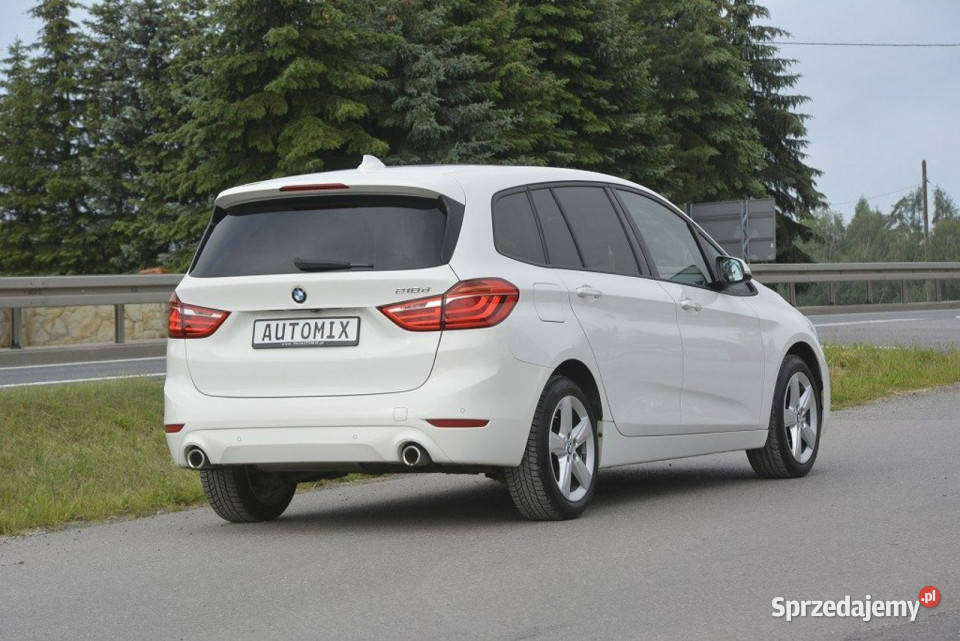 BMW 218 20D 218D Grand Tourer F46 panorama LED ASR (kontrola trakcji) Samochody osobowe Sędziszów Małopolski