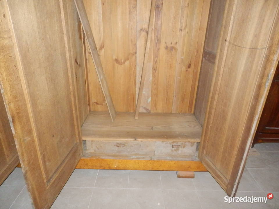 Stara szafa dębowy antyk Stoki Małe