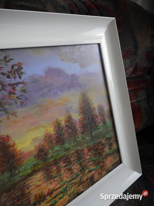 Obraz olejny STAW śląskie Gliwice