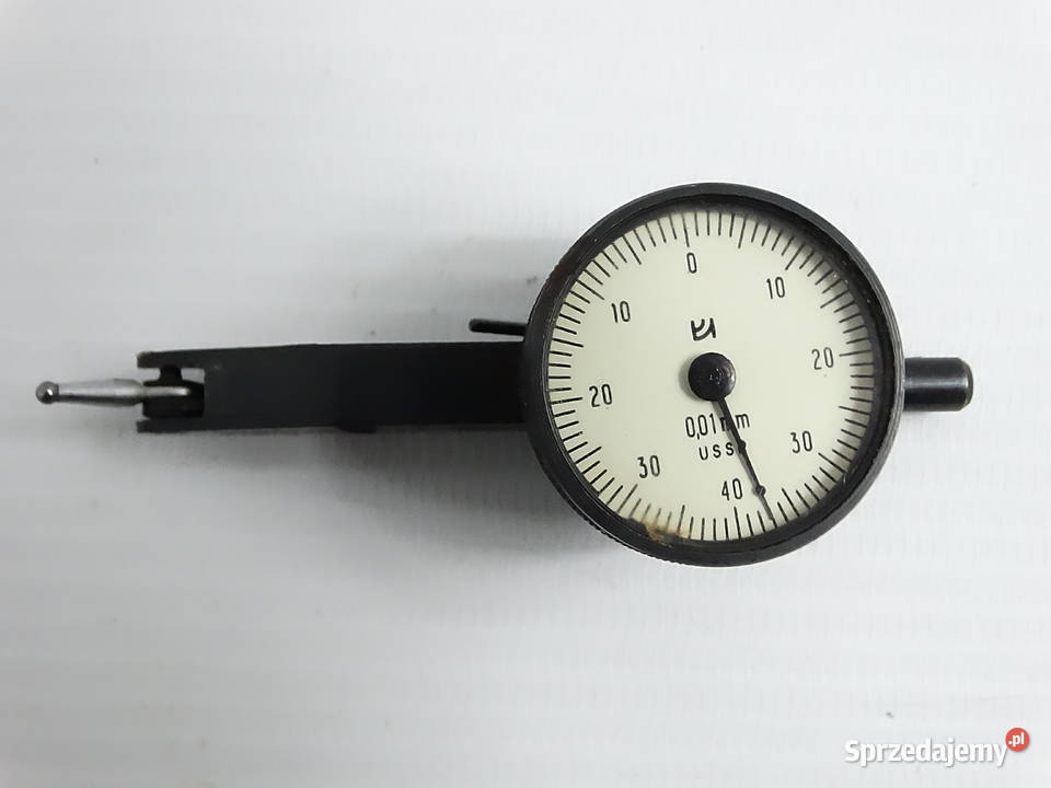 Czujnik Zegarowy Dźwigniowy IRB 001mm ZSRR USSR Biłgoraj