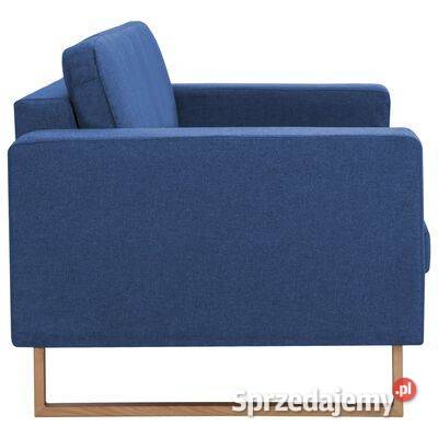 vidaXL 2osobowa sofa tapicerowana tkaniną Warszawa sprzedam