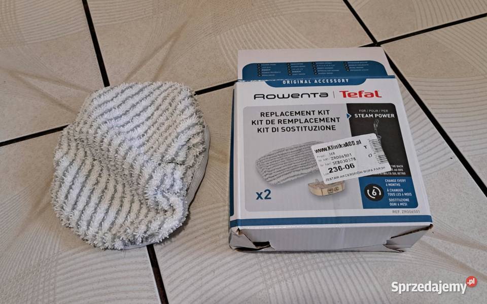 Mop parowy Tefal VP6555 RH 1200W Złotniki Kujawskie sprzedam