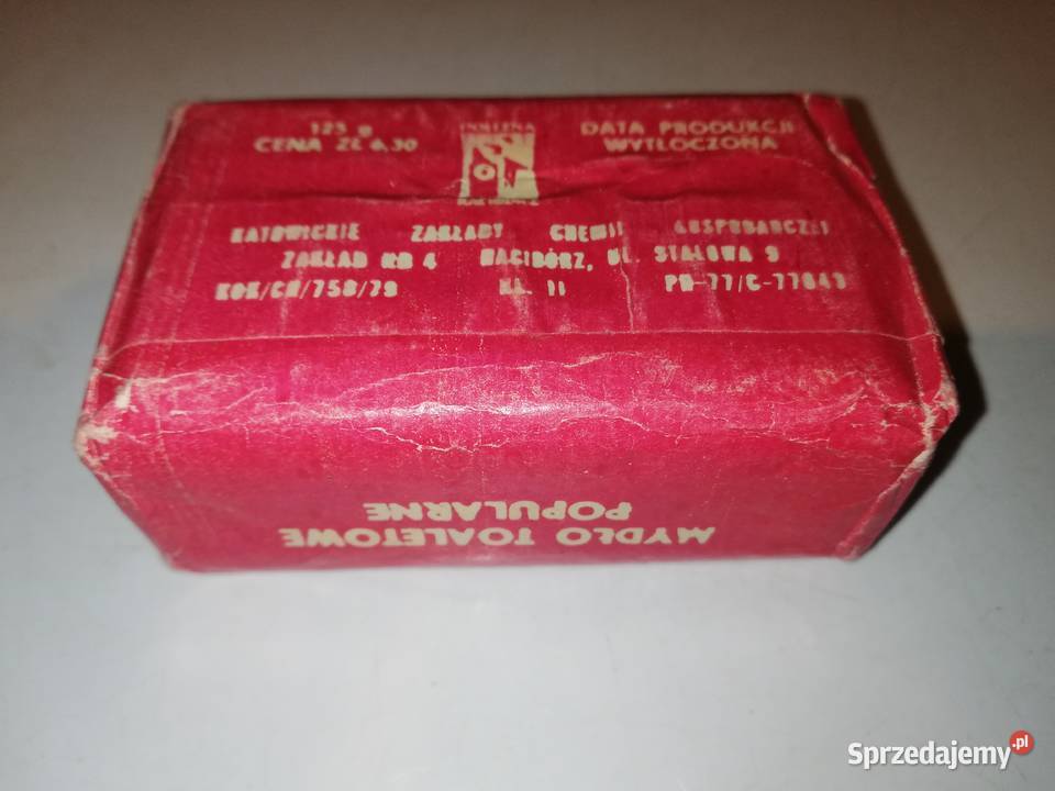 Mydło Pollena For You 1977 PRL mazowieckie Warszawa
