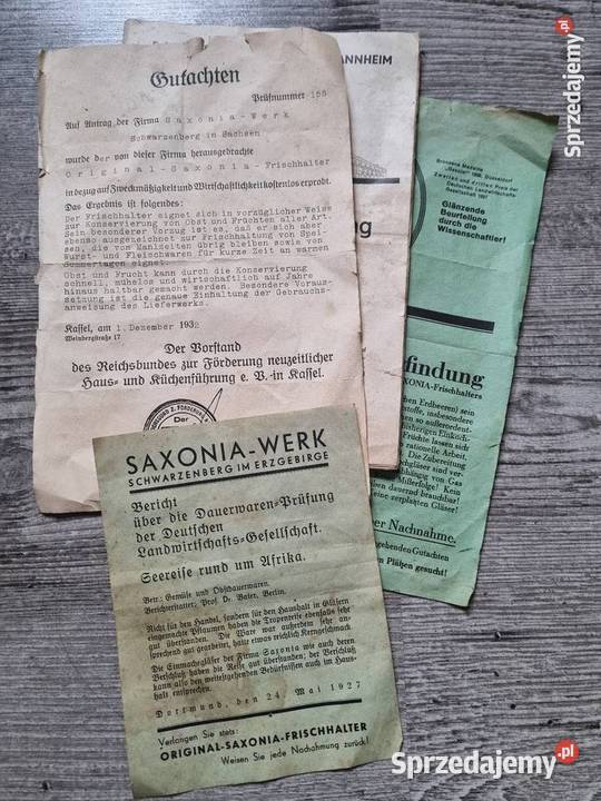 Pompa podciśnieniowa 1932r SAXONIA WERK Solnica