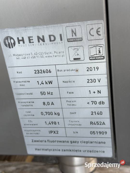 Szybkoschładzarka Multiblast Kalisz Pomorski