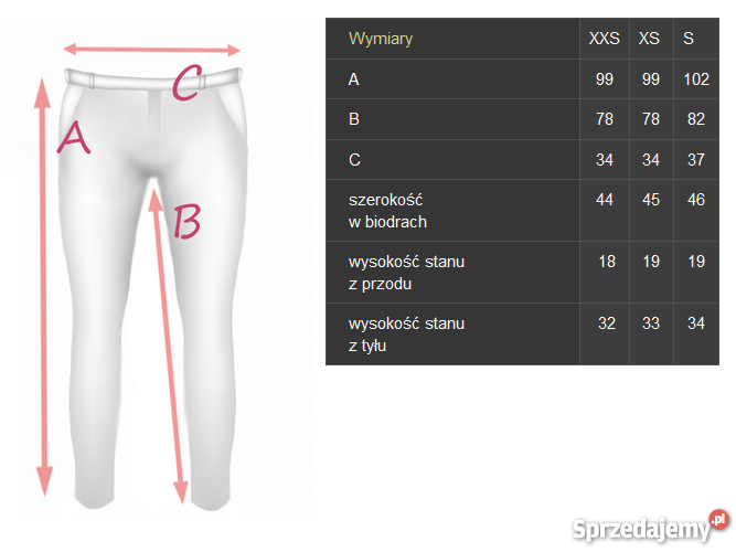 Spodnie jeansowe z przeszyciami na kolanach Łódź