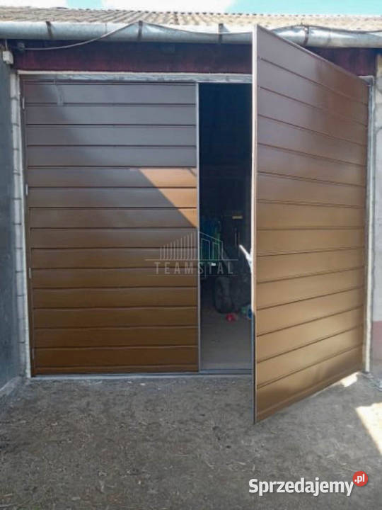 Bramy garażowe na wymiar dwuskrzydłowe ocieplone Pozostałe
