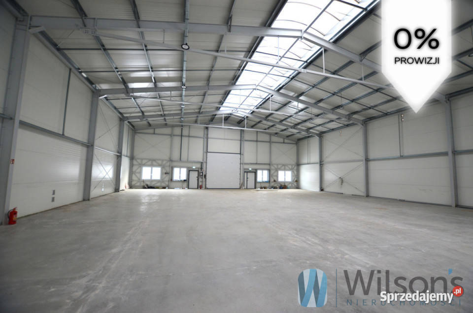 Do wynajęcia lokal 695 metrów Łomianki Dziekanów przemysłowy