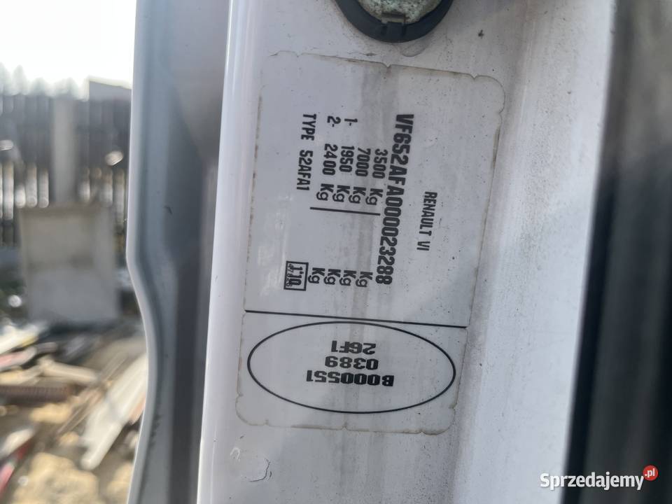 Reno mascott 2001 Rok produkcji 2001