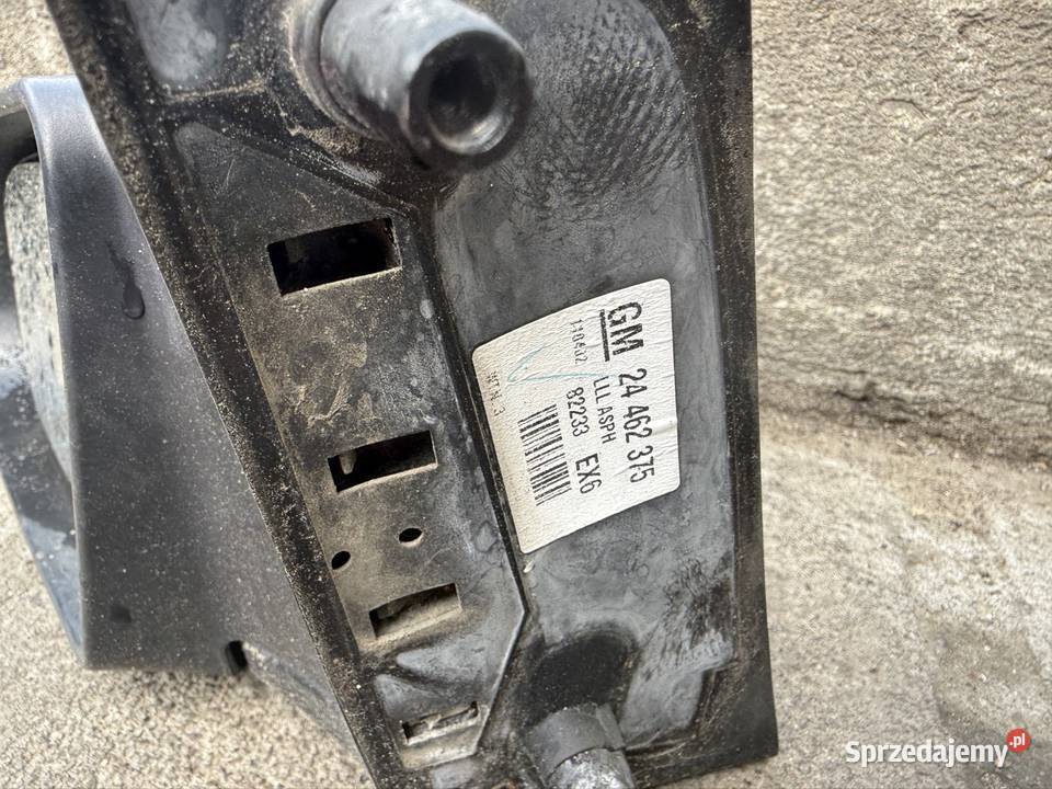 Lusterko lewe czerwone Opel Zafira A Ostrów Wielkopolski sprzedam