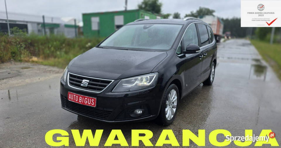 Seat Alhambra highline xsenon duza navi 7 ASR (kontrola trakcji) pomorskie Lębork