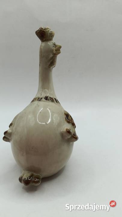 Figurka ceramiczna ptak kura kura domowa lubelskie sprzedam