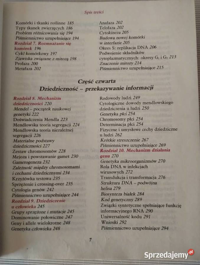 ŚWIAT BIOLOGII biologia, ekologia małopolskie Olkusz