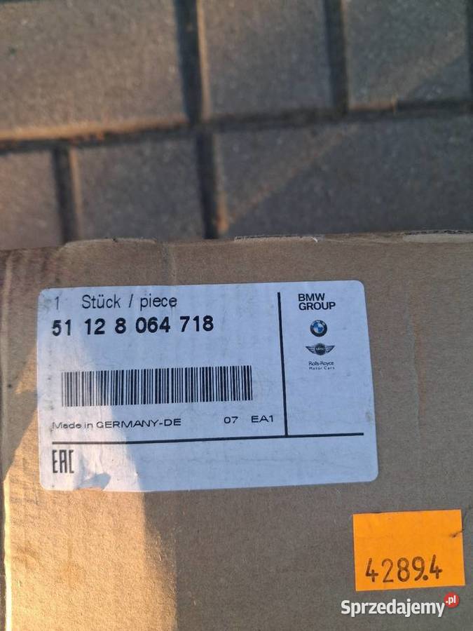 Dyfuzor Osłona zderzaka BMW G30 G31 51128064718 Łomianki