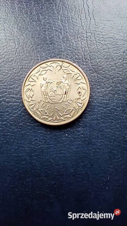 Stare monety 25 cent 1976 Surinam 2 Lesko