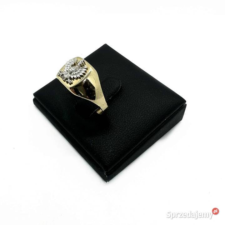 Złoty Sygnet Próby 585 358g Rozmiar 23 złoto