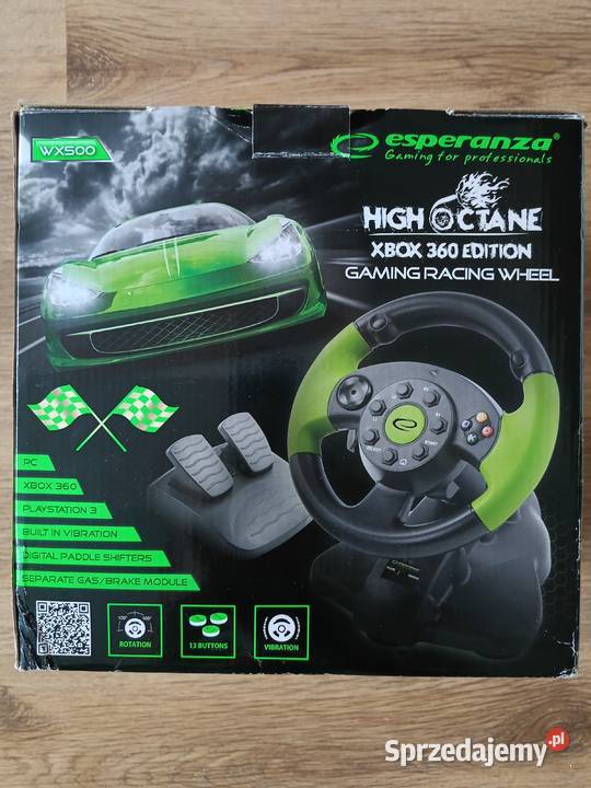 Kierownica z PedaŁami Esperanza Xbox3603PC Piła