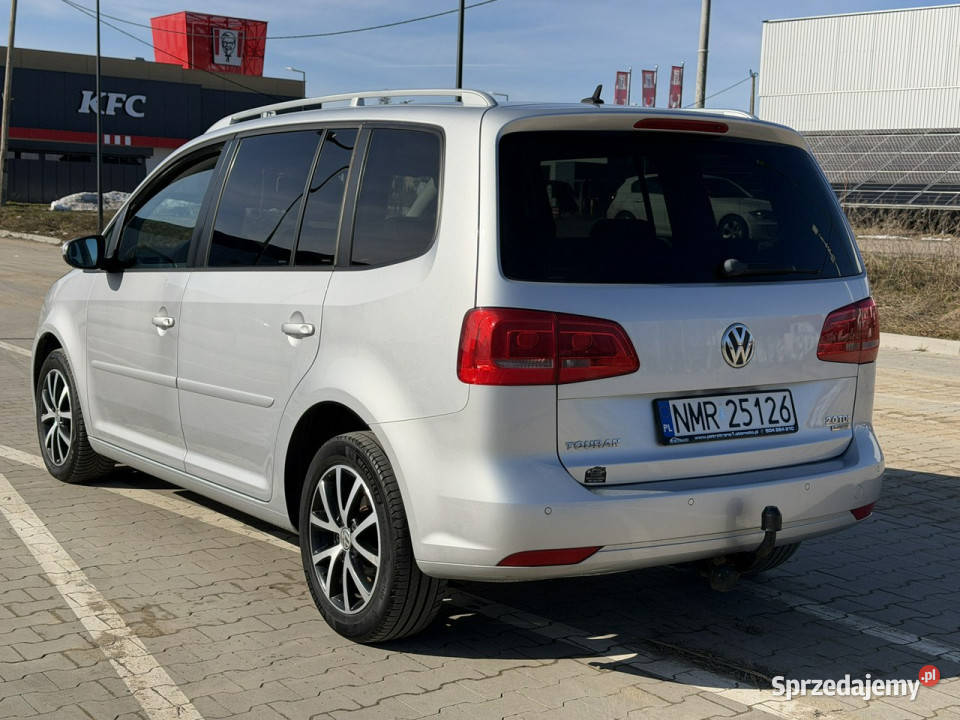 Volkswagen Touran 20 TDI 140 7 OSOBOWY Tempomat 140KM Touran Mrągowo