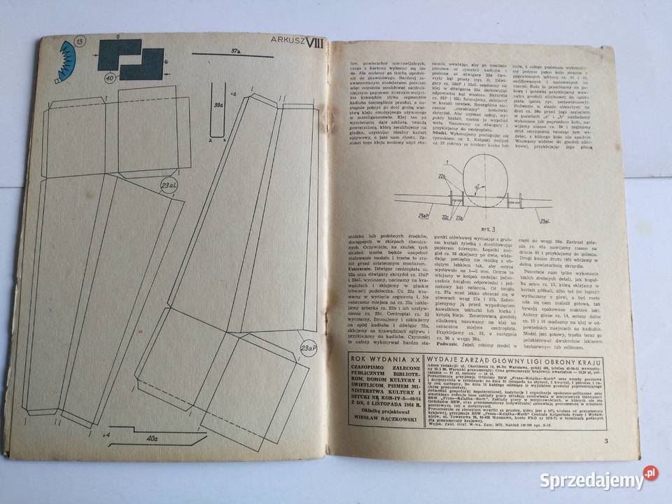 Mały Modelarz 111978 Samolot transportowy Li2 Dąbrowa Górnicza