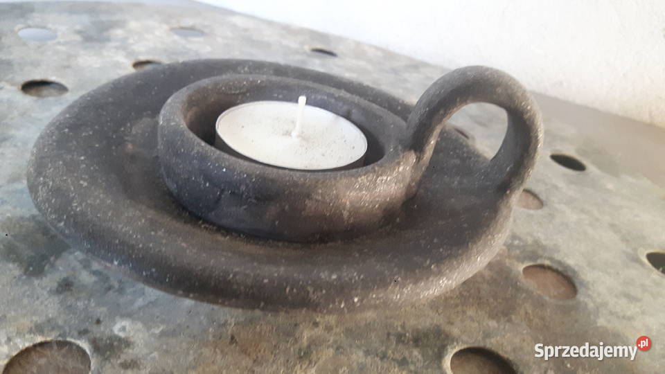 Świecznik ceramiczny ręcznie wykonany Otwock sprzedam