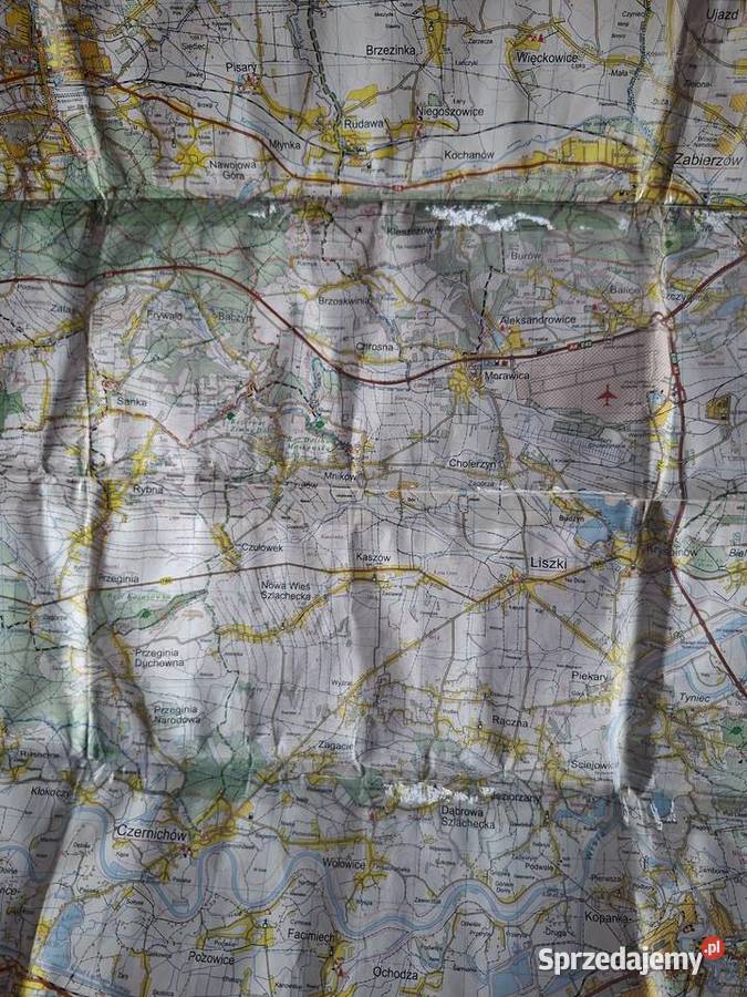 Krakowa 150 000 Compass mapa turystyczna Kraków