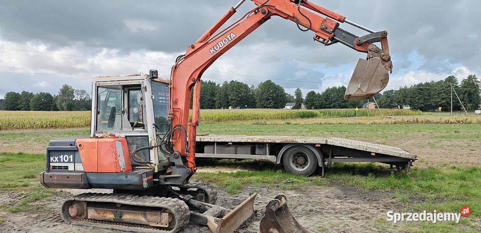 Minikoparka Kubota 35t kx101 wielkopolskie