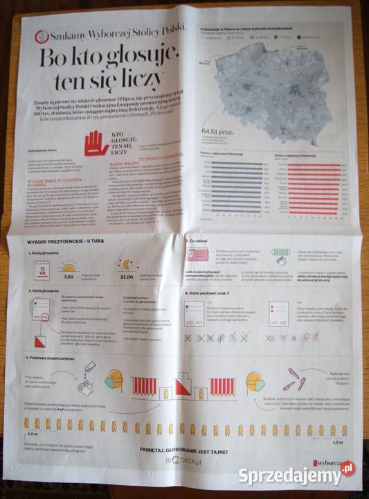 Plakat Andrzej Mleczko Gazeta Wyborcza lubelskie Parczew