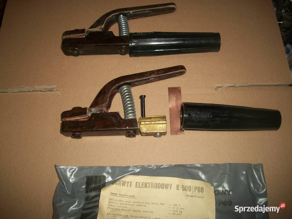 Uchwyt spawalniczy na elektrody 500 Amper Olkusz