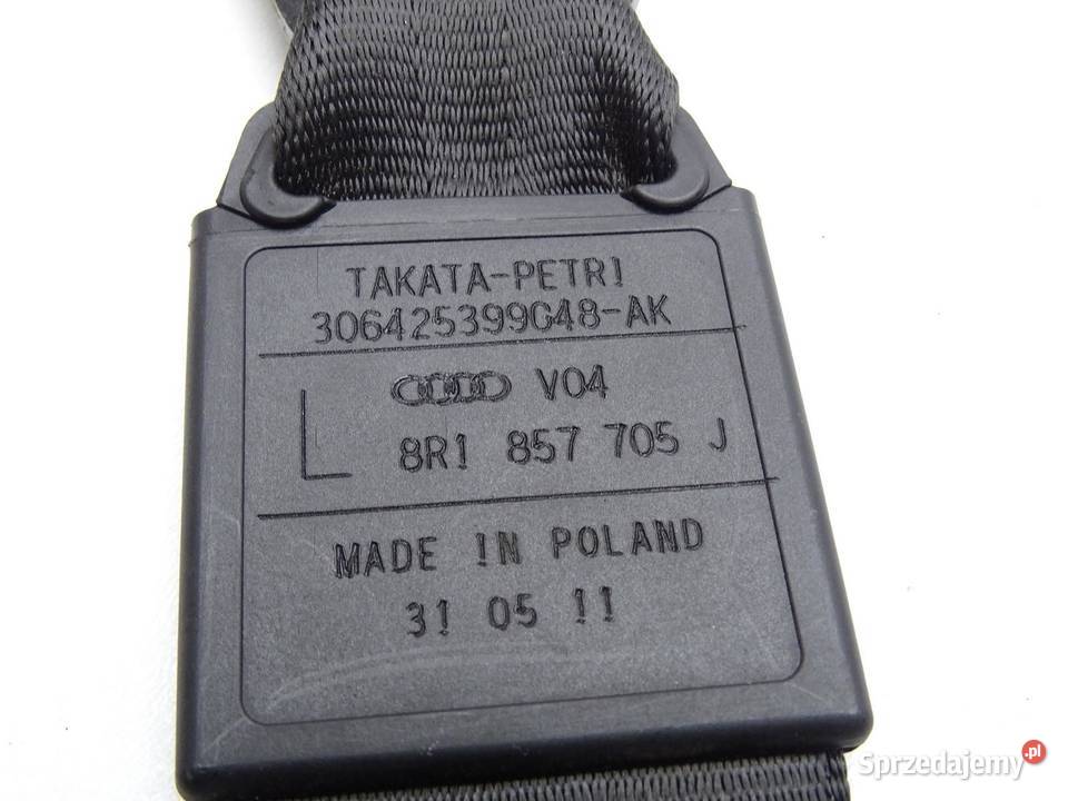 PAS BEZPIECZEŃSTWA LEWY PRZÓD PRZEDNI 8R1857705J małopolskie