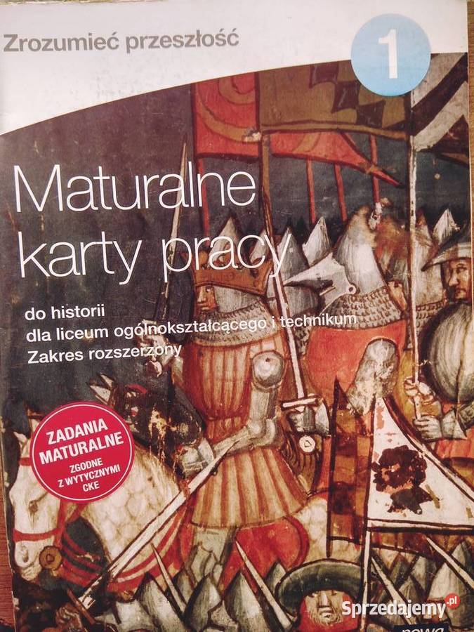 Historia maturalne karty pracy 1 rozszerzenie Warszawa