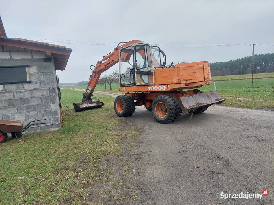 Koparka kołowa weimar m1000 kujawsko-pomorskie Puszcza sprzedam