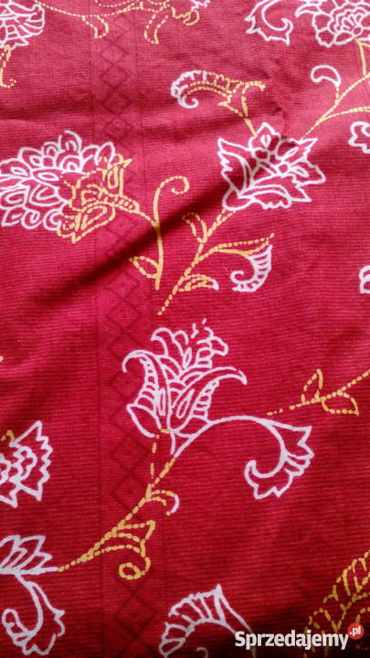 serweta na duzy stol odcienie czerwieni