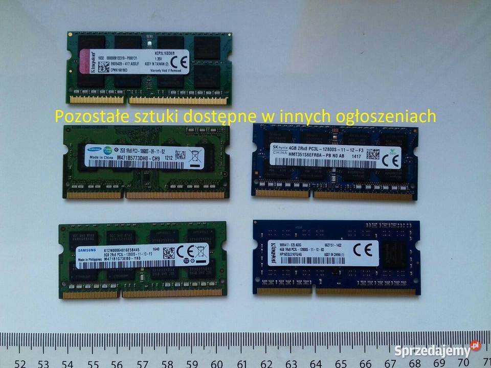 Kingston DDR3 4GB PC3L12800S SODIMM 135V 1600MHz