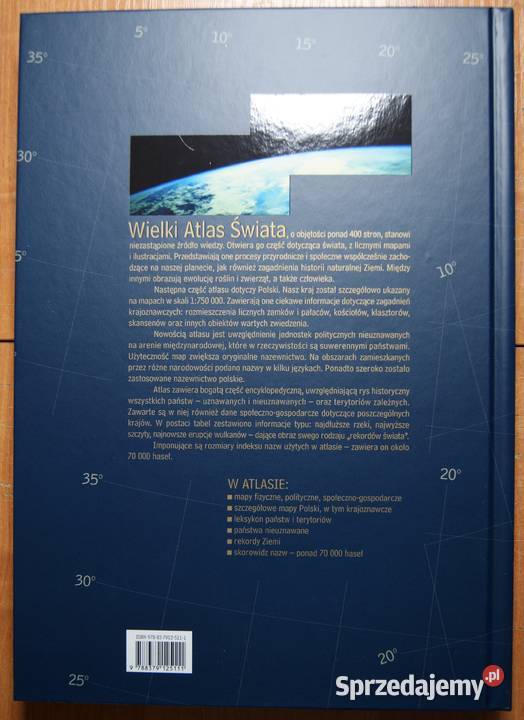 Wielki Atlas Świata DeMart Parczew