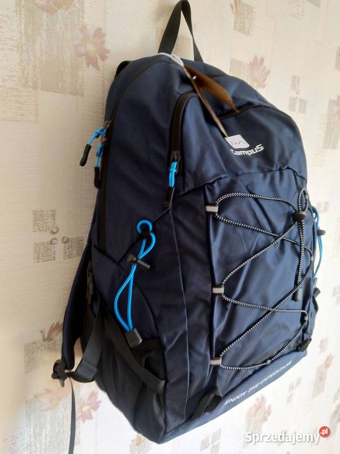 NOWY Plecak turystyczny sportowy 35L granatowy z