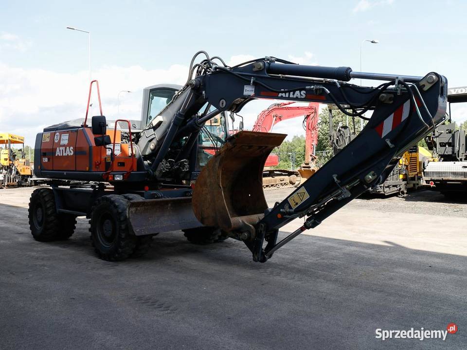 ATLAS 150W koparka kołowa klima kamera 18 ton Ruda Śląska