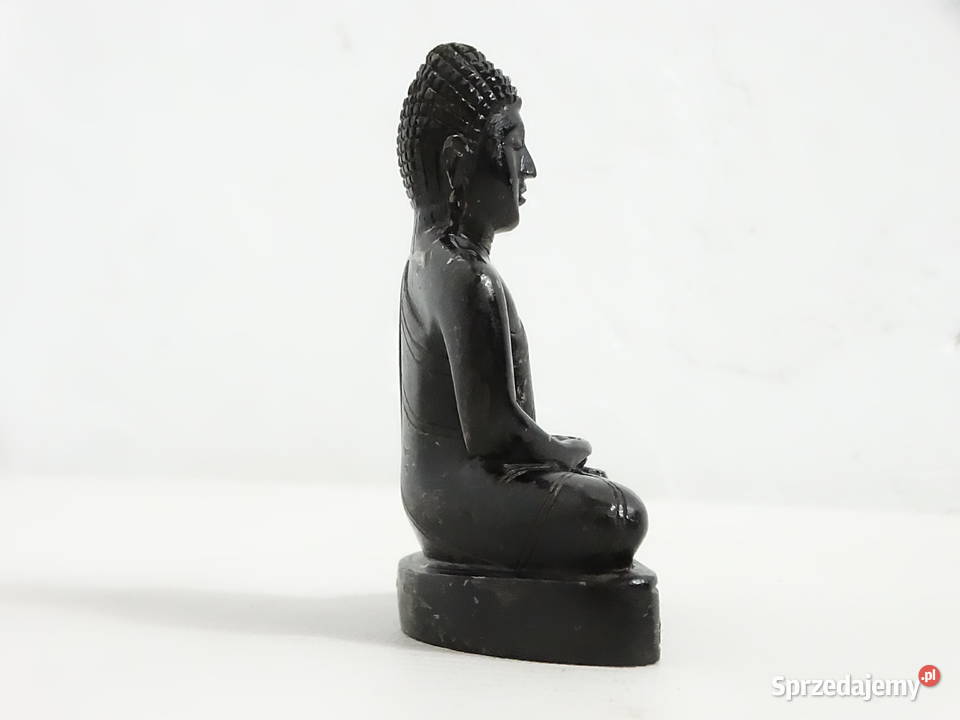 Drewniana figurka Buddy 9 Ręcznie rzeźbiony Figurki i rzeźby Biłgoraj
